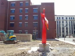 hj1723 不銹鋼雕塑—凌空之剪_青島國際服裝城不銹鋼雕塑、石雕、玻璃鋼雕塑_濱州宏景雕塑有限公司