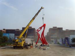 hj1739 不銹鋼雕塑-舞_青島國際服裝城不銹鋼雕塑、石雕、玻璃鋼雕塑_濱州宏景雕塑有限公司