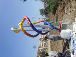 hj1740 不銹鋼雕塑-針線之魅_青島國際服裝城不銹鋼雕塑、石雕、玻璃鋼雕塑_濱州宏景雕塑有限公司